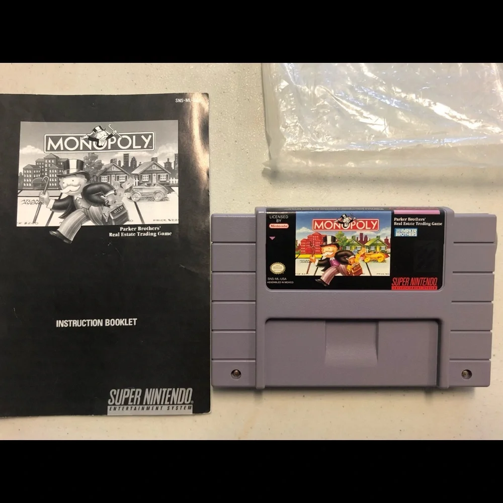 Super Nintendo Monopoly